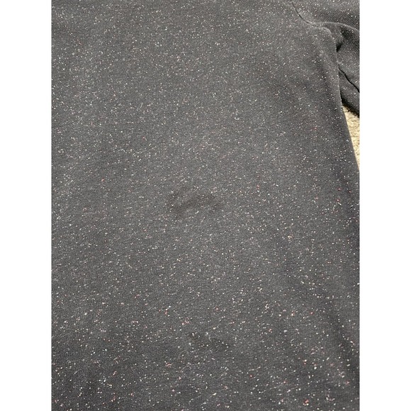 Rare Y2K Nike Speckled Hoodie Full‎ Zip Jacket Womens Medium Black - Picture 13 of 16